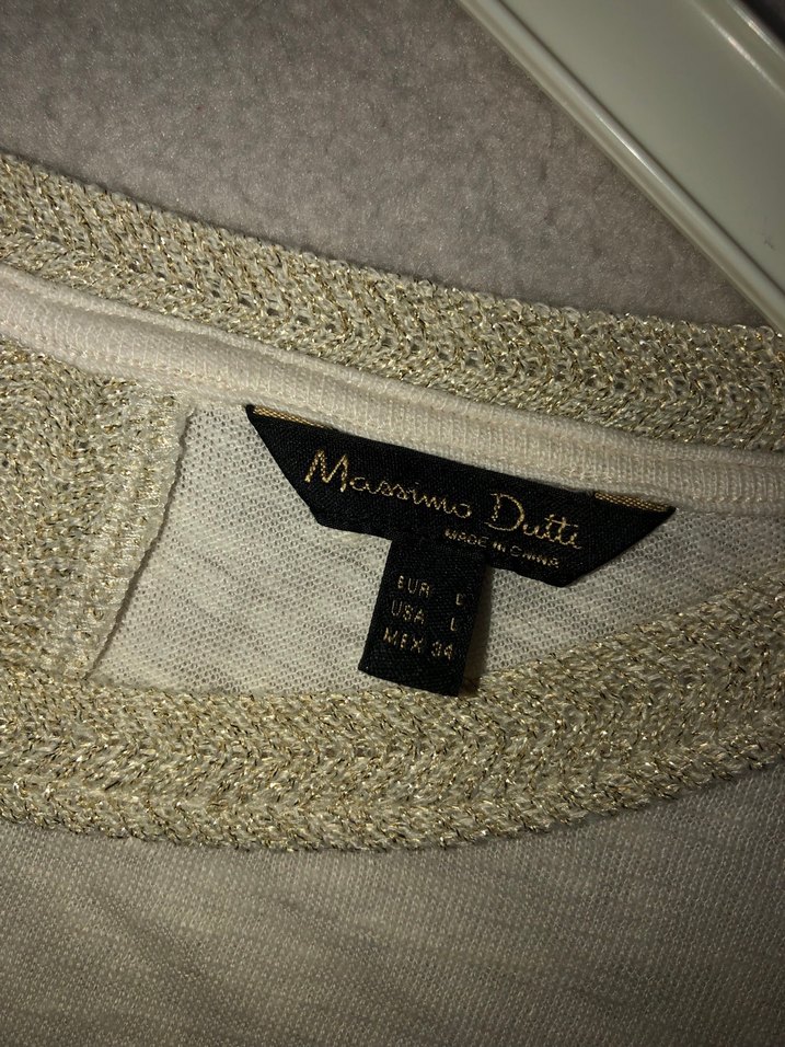 Massimo Dutti Kısa Kollu Şık Bluz - Görsel 3