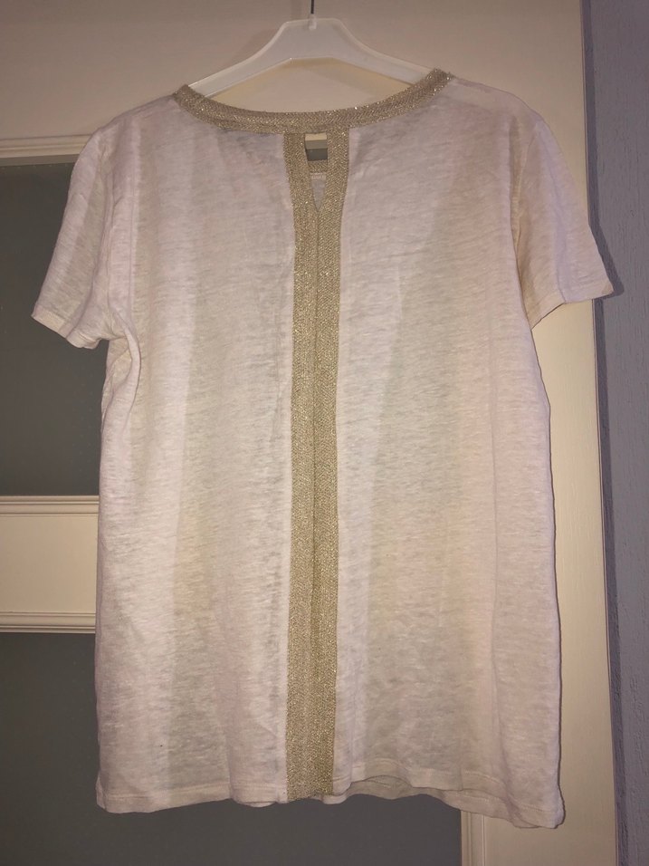 Massimo Dutti Kısa Kollu Şık Bluz - Görsel 2