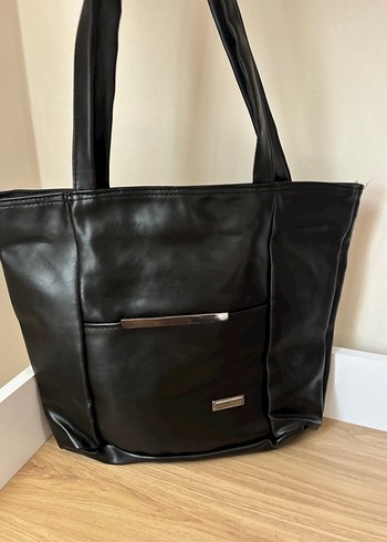 Deri büyük Çanta - Görsel 2
