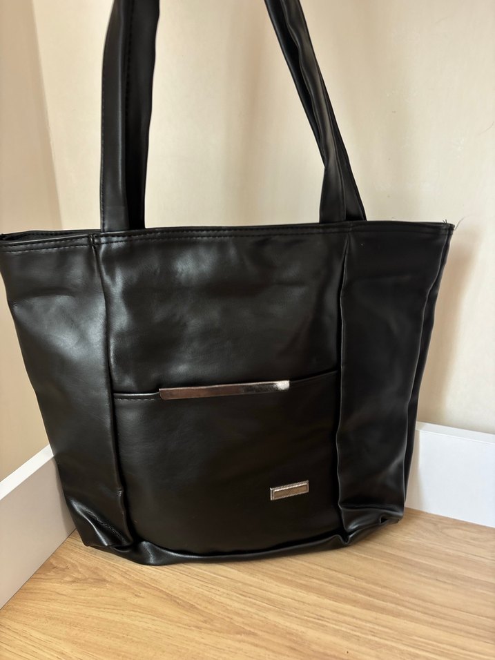 Deri büyük Çanta - Görsel 2