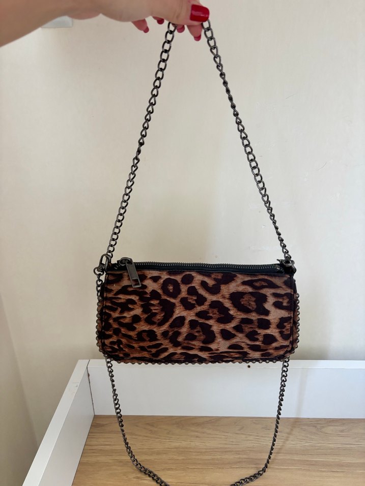 Pull&bear leopar çanta - Görsel 3