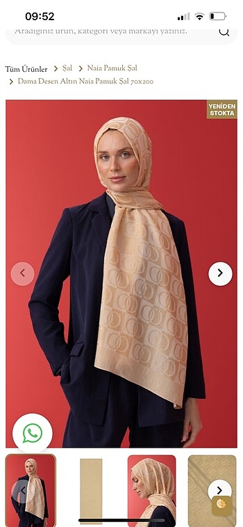  Beden İMANNOR DAMA DESEN ŞAL