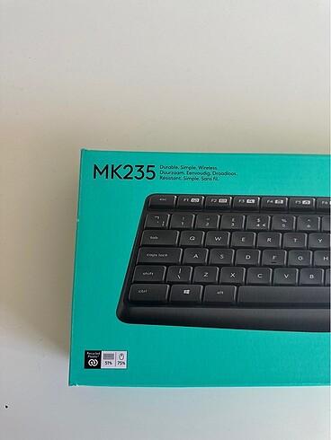 MK235 klavye mouse seti - Görsel 2