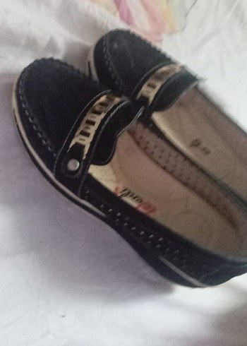 Siyah Tokalı Dolgu Topuk ortapedi - Görsel 2