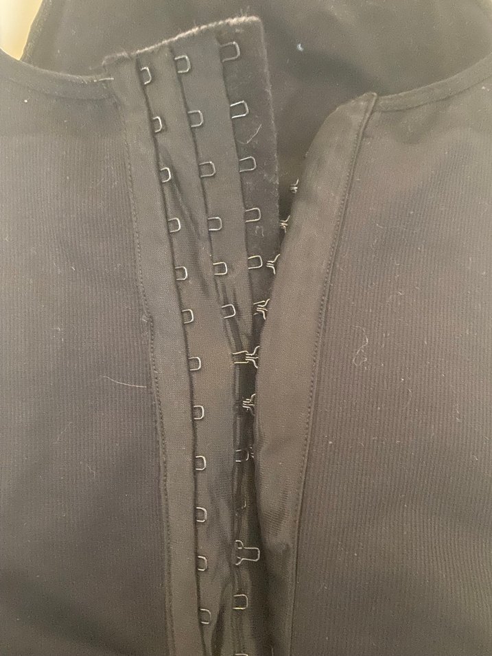 Siyah Dikişsiz Korse - Görsel 2