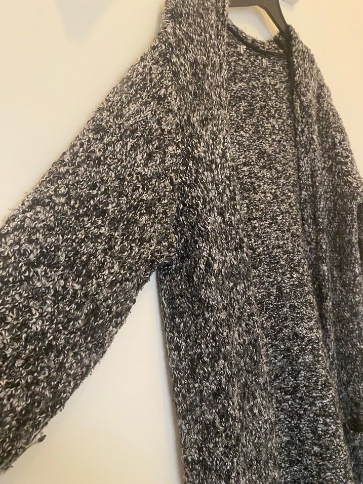 Örgü uzun hırka - Görsel 2