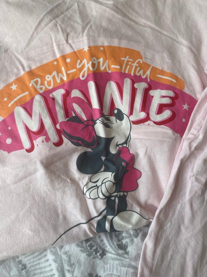 Pembe Baskılı Pijama Takımı - Görsel 2