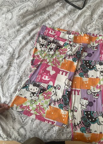 Çok Renkli Pop Art Tayt - Görsel 2