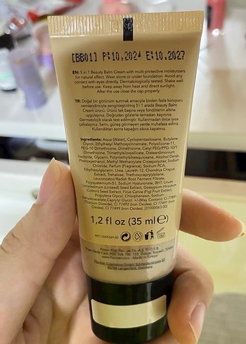 Flormar SPF20 Bej BB Krem - Görsel 2