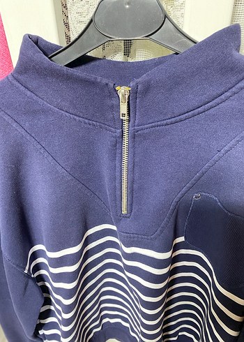 Yarım fermuarlı sweat - Görsel 3