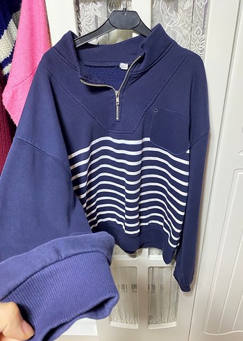 Yarım fermuarlı sweat - Görsel 2