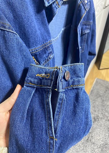 Kadın kot ceket - Görsel 2