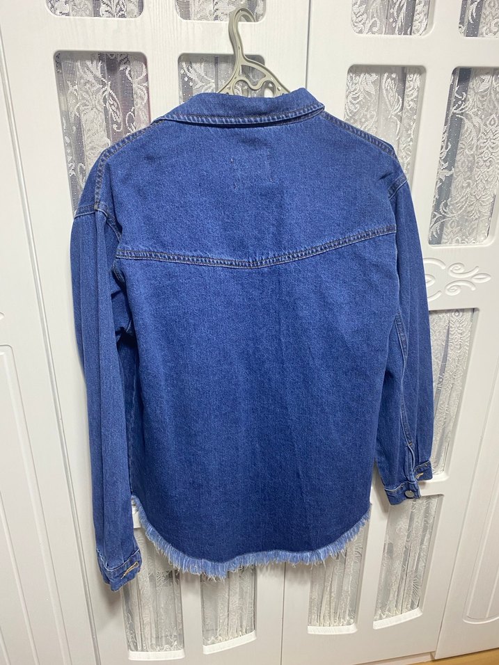 Kadın kot ceket - Görsel 3