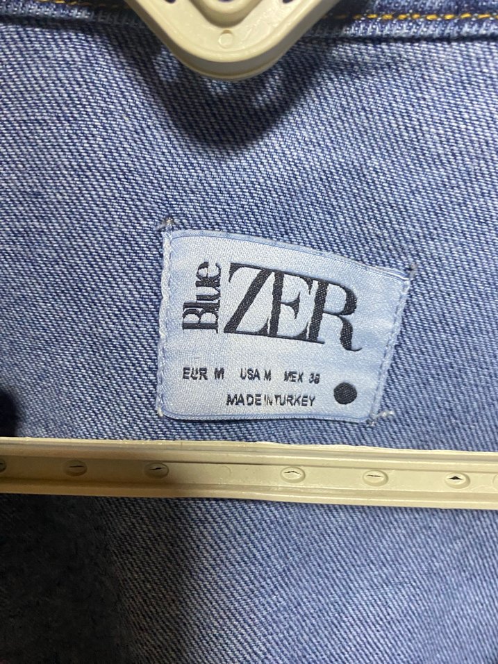 Kadın kot ceket - Görsel 4