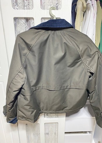 Gri Fermuarlı Günlük Kadın Ceket - Görsel 6