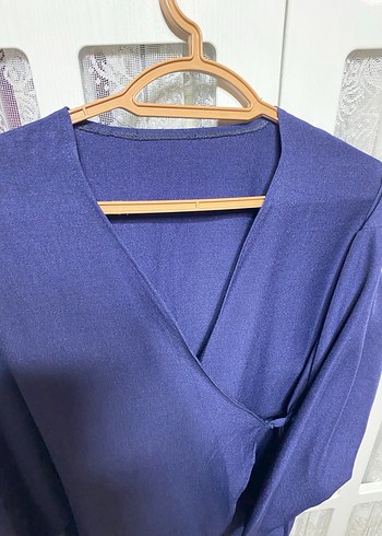 Lacivert Salaş Keten takım - Görsel 3