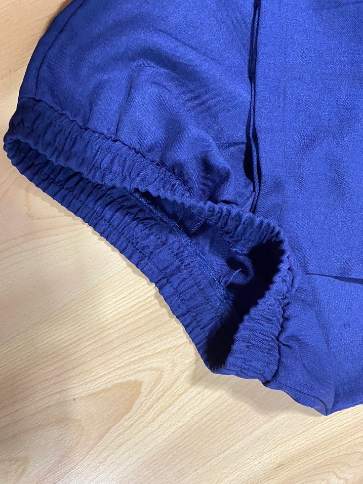 Lacivert Salaş Keten takım - Görsel 5