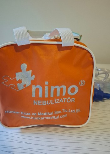 Nimo Çocuk Nebulizatör Seti Beyaz - Görsel 2