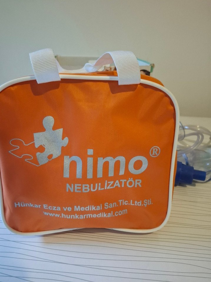 Nimo Çocuk Nebulizatör Seti Beyaz - Görsel 2