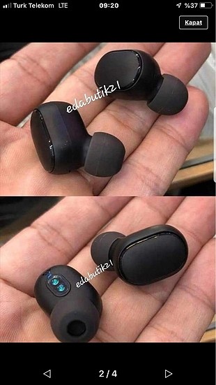 MI kulak içi kulaklık