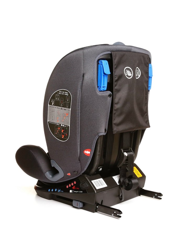 Siyah Gri Çocuk Oto Koltuğu - Görsel 4