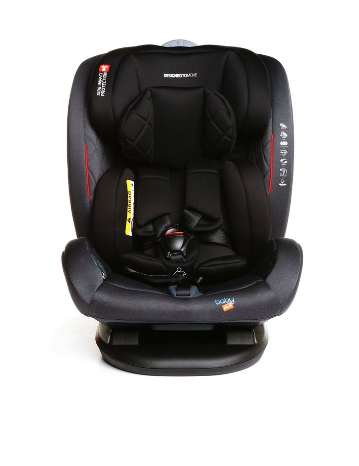 Siyah Gri Çocuk Oto Koltuğu - Görsel 3
