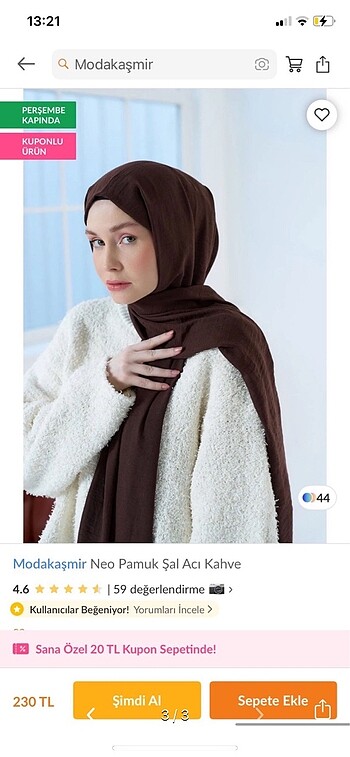 Acı kahve Neo Şal
