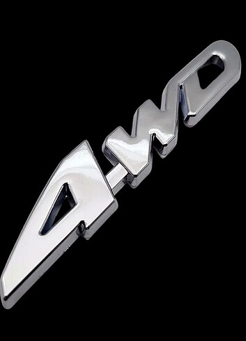 Diğer Toyota rav4 4wd metal bagaj çamurluk logo