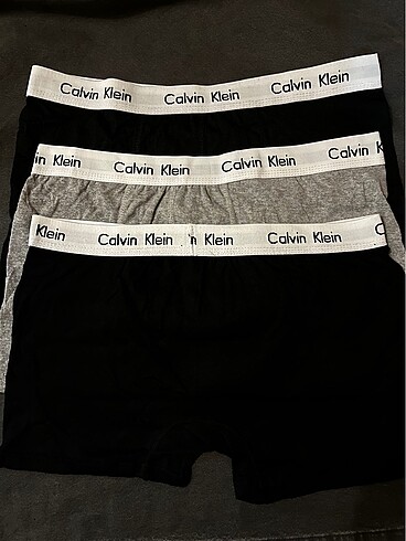 Calvin Klein Erkek 3 adet calvin klein boxer
