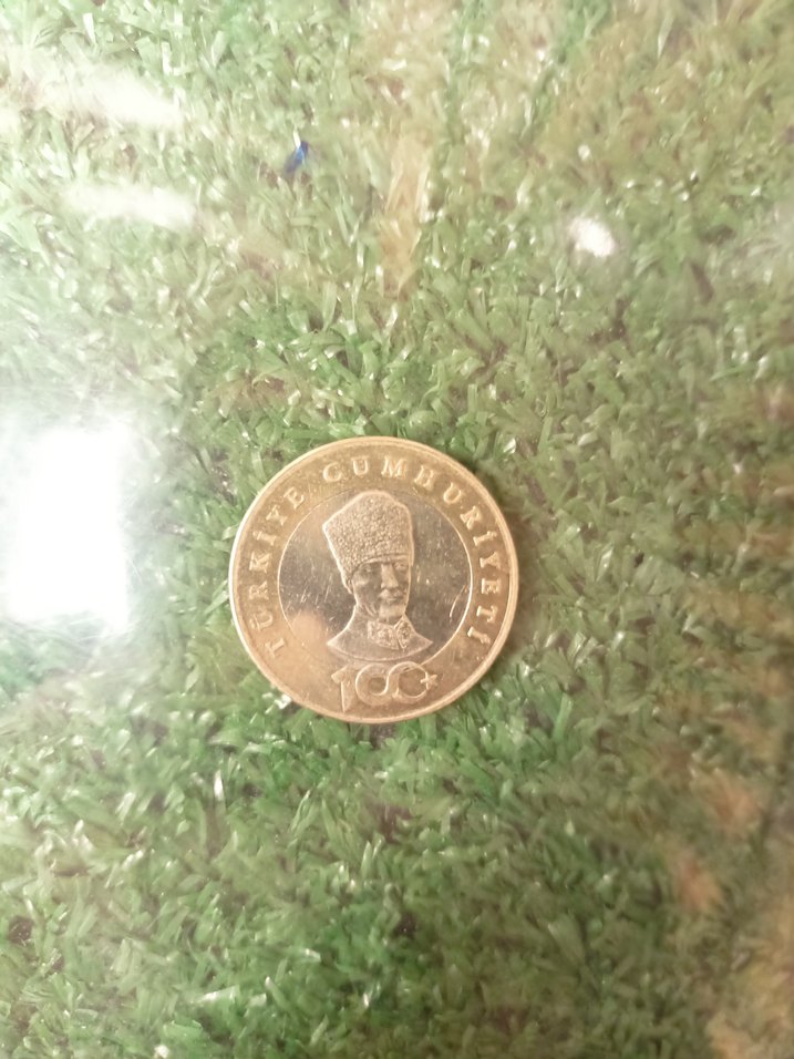 Altın Renk koleksiyon 5 lira - Görsel 2