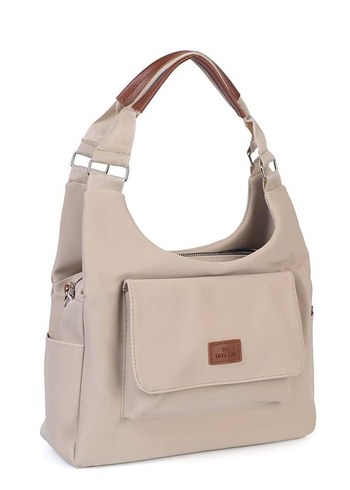 Tokalı Lacivert Kadın Omuz Çantası - Görsel 6