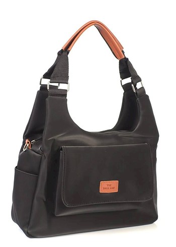 Tokalı Lacivert Kadın Omuz Çantası - Görsel 4