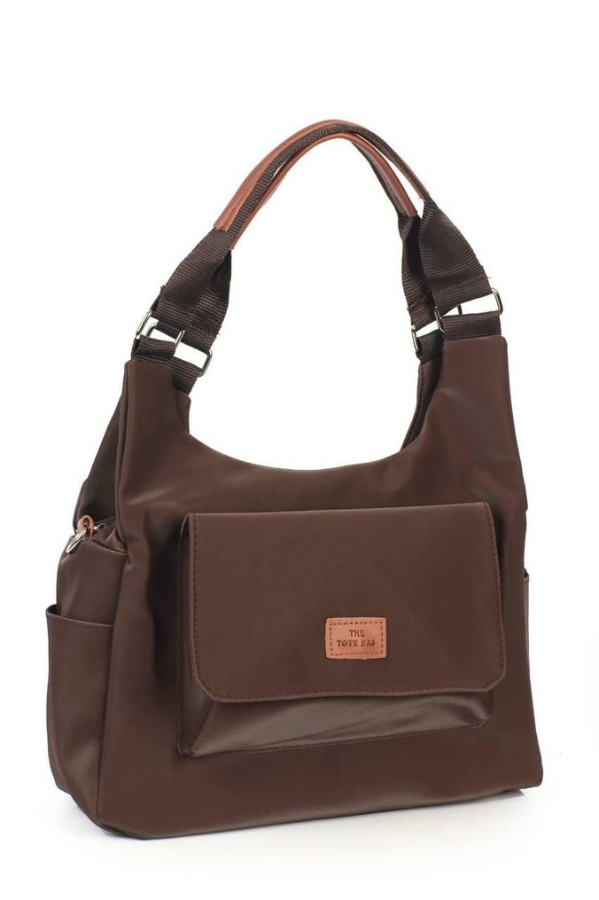 Tokalı Lacivert Kadın Omuz Çantası - Görsel 3