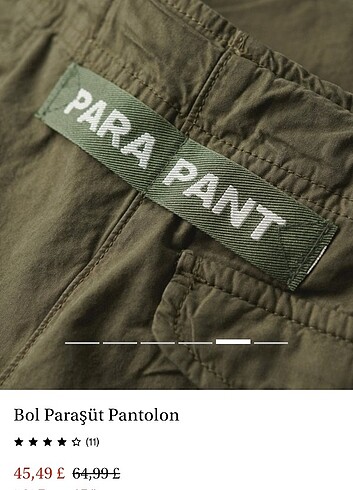 m Beden haki Renk Superdry Baggy Paraşüt Bayan Pantolon