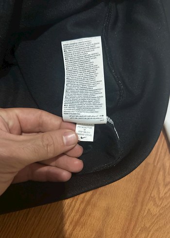 Nike Siyah Beyaz Fermuarlı Spor Ceket - Görsel 7