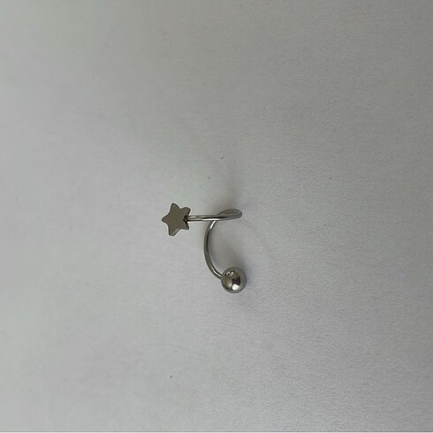 Spiral Yıldız Piercing