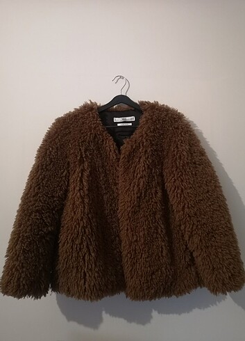 xs Beden Mango peluş kürk