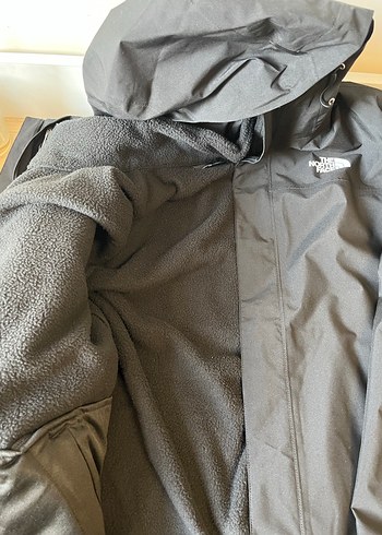 The North Face Kapüşonlu Gri Kadın Ceket - Görsel 2