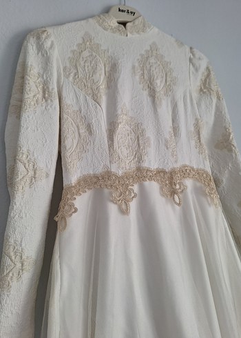 tesettür nikah elbisesi - Görsel 13