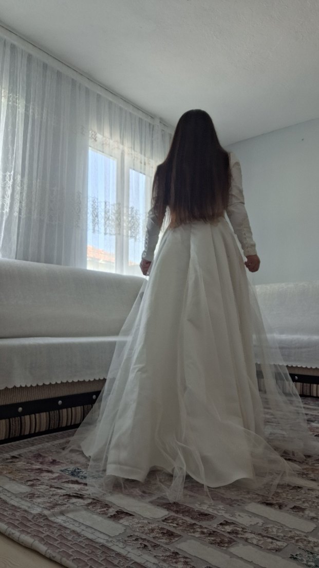 tesettür nikah elbisesi - Görsel 4