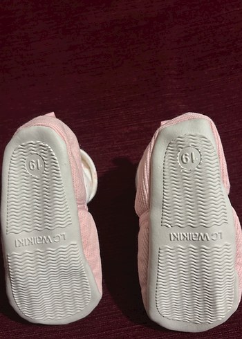 Nakışlı Pembe Kız Çocuk Ev Terliği - Görsel 2