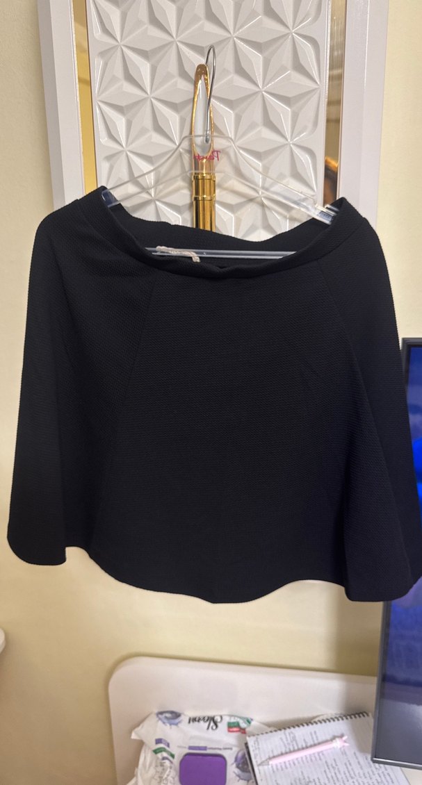 Siyah Midi  Etek - Görsel 2