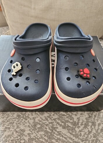 35 Beden lacivert Renk Crocs terlik