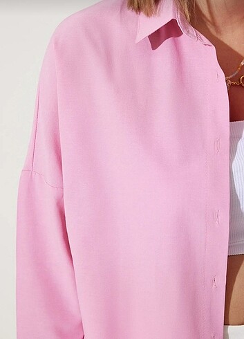 Zara pembe gömlek