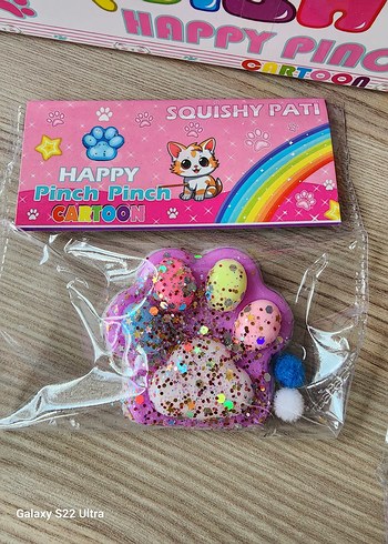 Renkli Squishy Patili Oyuncaklar - Görsel 3