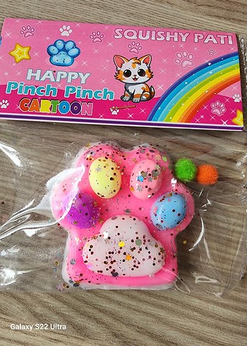 Renkli Squishy Patili Oyuncaklar - Görsel 5