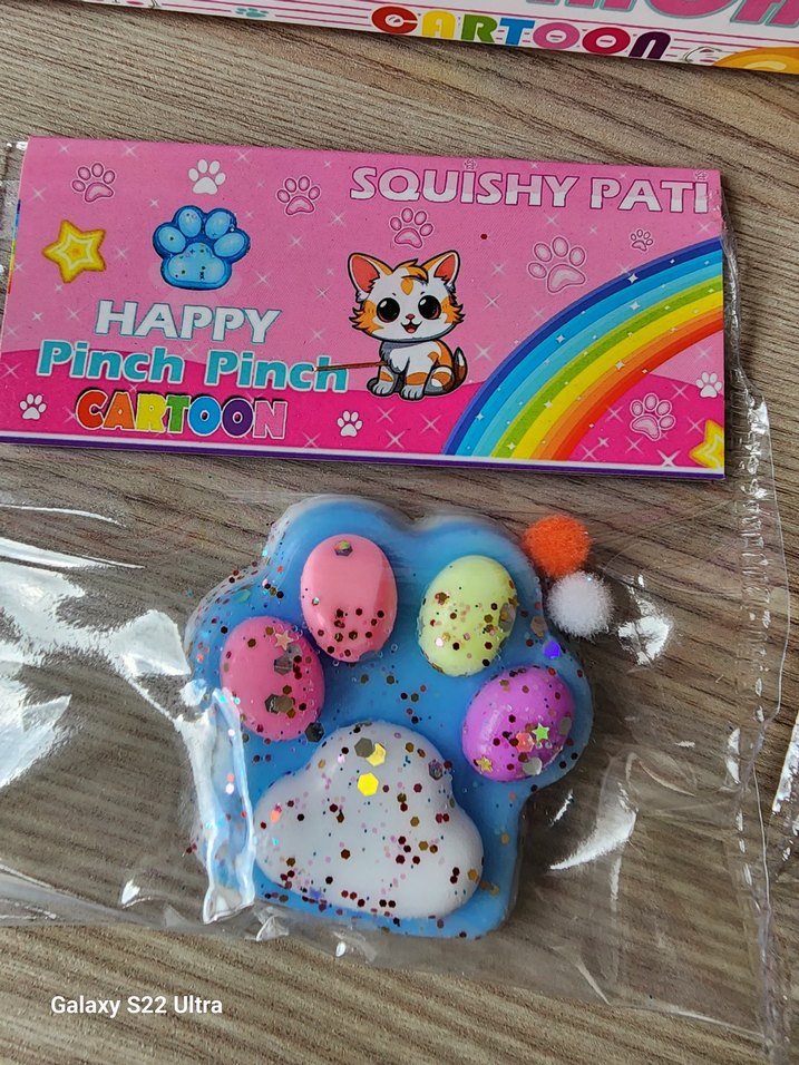 Renkli Squishy Patili Oyuncaklar - Görsel 4
