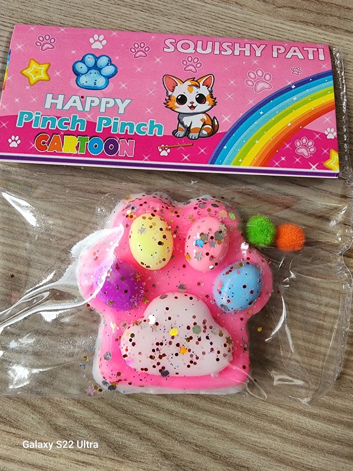 Renkli Squishy Patili Oyuncaklar - Görsel 5