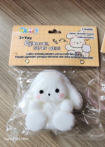 1.Kalite Sukuşi moj moj Oyuncak Tavşanlar - Görsel 2