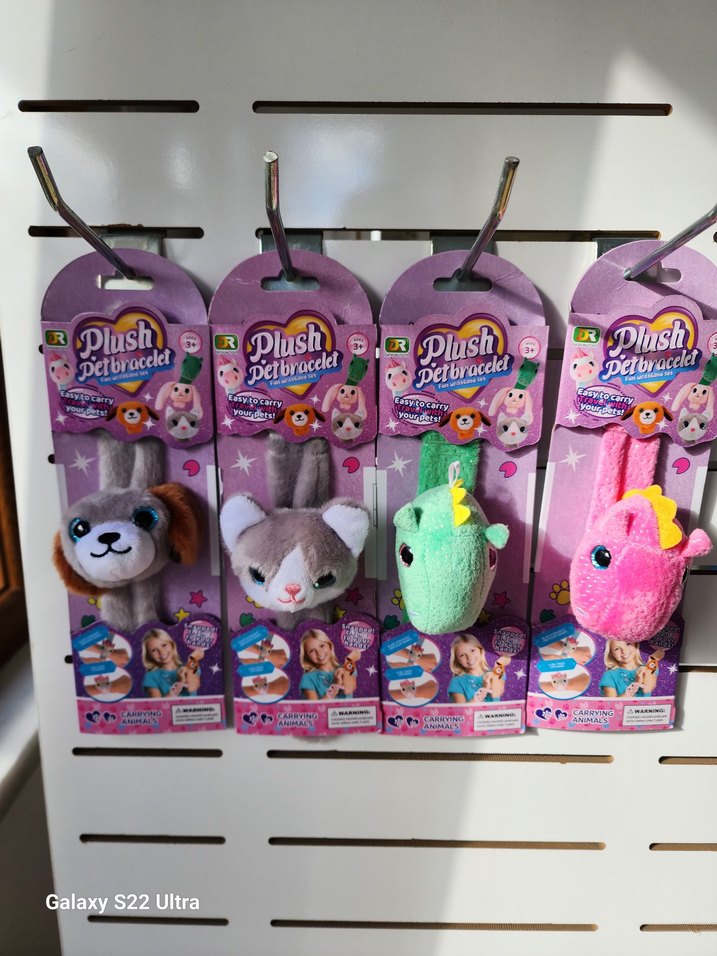 Pastel renkli Peluş Hayvan Figürlü Saat Oyuncak - Görsel 2